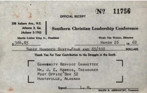 CSC’s receipt 