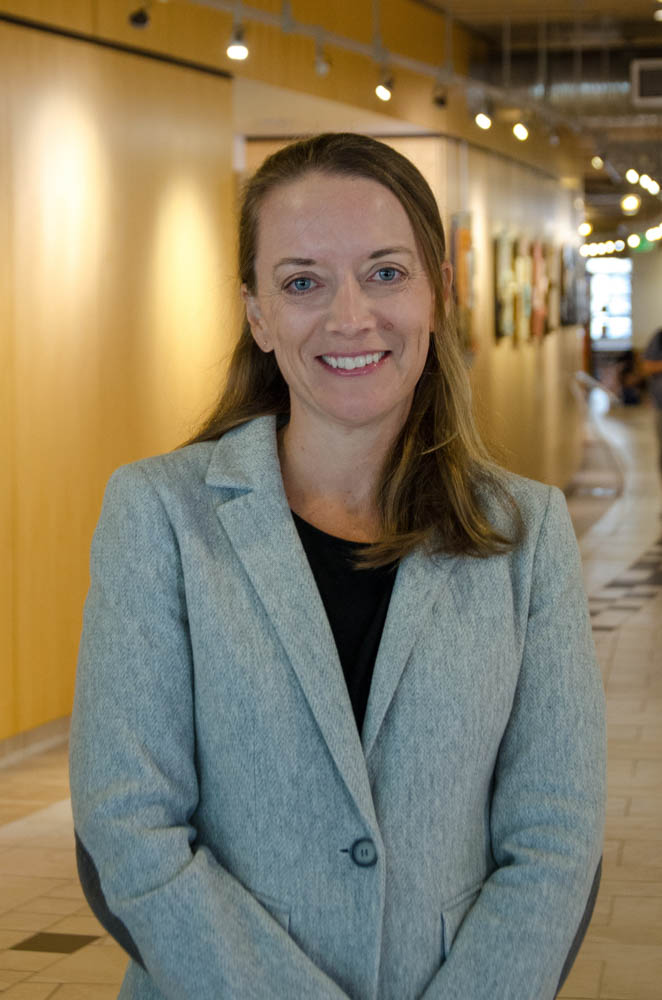 Rachel Rutowski Rachel Rutkoski smiles proudly, representing a student success story after earning her Doctor of Professional Studies in Information Management.