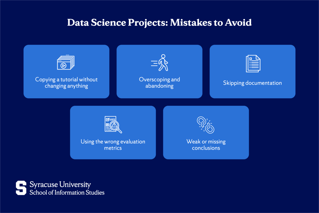 Data science project mistakes to avoid